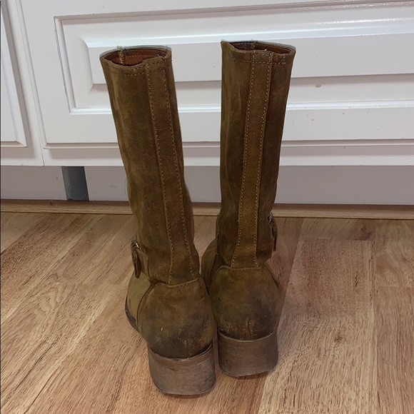 J Crew leather mid calf boots - Picture 4 of 7